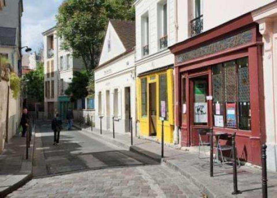 Studio Lumineux, Refait A Neuf, Metro Jourdain París Exterior foto